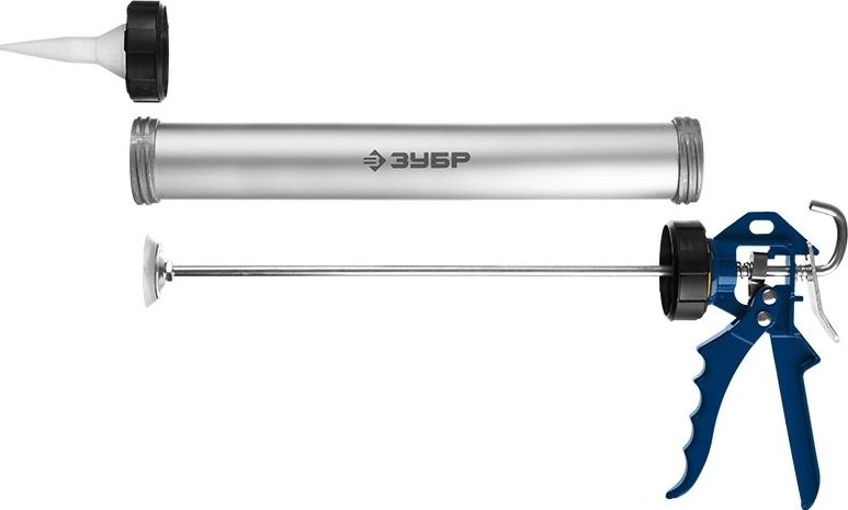 Пистолет для герметика ЗУБР "ПРОФЕССИОНАЛ" 600 мл 06633-60 06633-60 - изображение 2