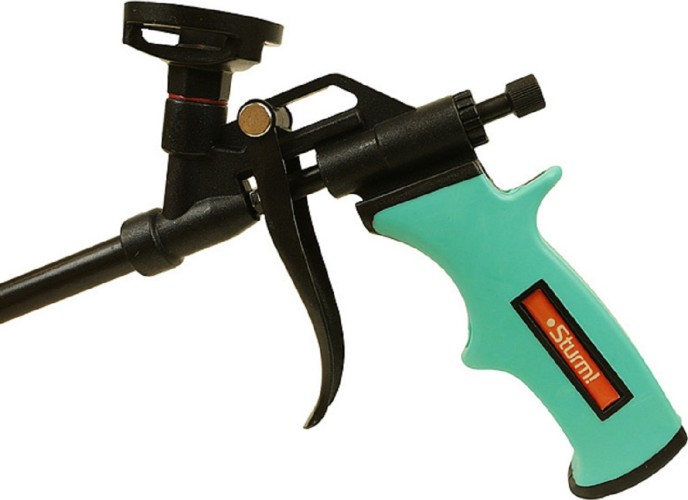 Пистолет для монтажной пены Sturm 1073-06-06 обрезиненная рукоятка - изображение 3