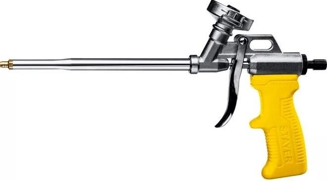 Пистолет для монтажной пены STAYER MASTER металлический корпус 06863_z02