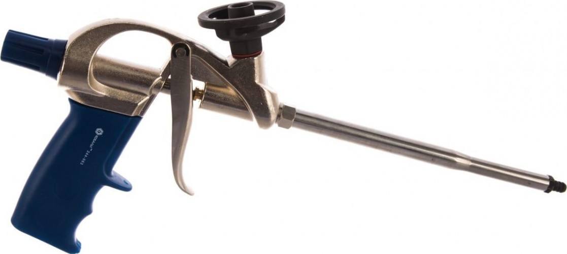 Пистолет для монтажной пены Кобальт 244-063 металлический корпус, тефлоновое покрытие - изображение 2