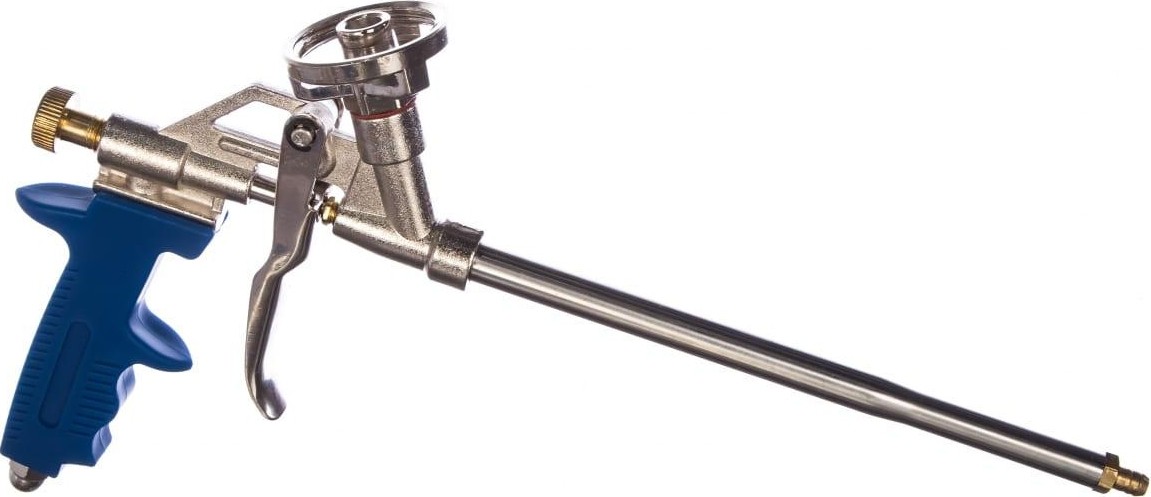Пистолет для монтажной пены Кобальт 244-056 металлический корпус