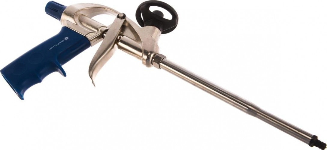 Пистолет для монтажной пены Кобальт 244-063 металлический корпус, тефлоновое покрытие - изображение 4