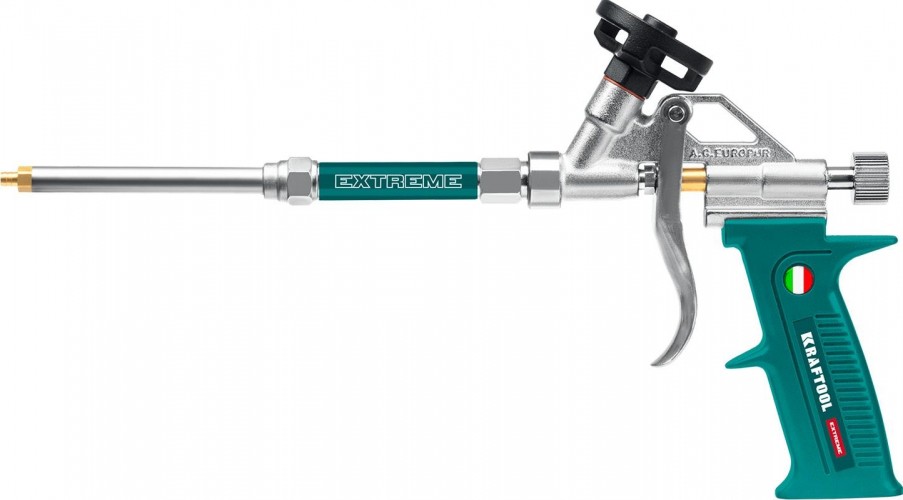 Пистолет для монтажной пены KRAFTOOL SUPERGUN 06800 полностью разборный, обслуживаемый 06800 - изображение 2