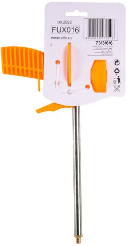 Пистолет для монтажной пены ВИХРЬ "Лайт" пластмассовый корпус 73/3/6/6 - изображение 3