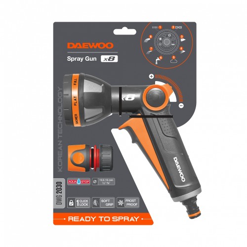Пистолет для полива DAEWOO DWG 2030 Spray Gun x8 - изображение 2