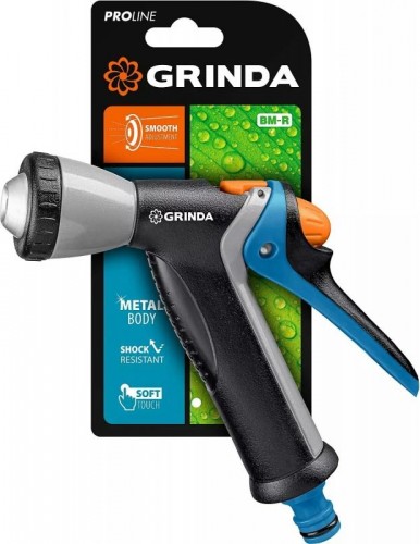Пистолет для полива GRINDA BM-R proline плавная регулировка, курок сзади, металлич 8-427311_z02 - изображение 2