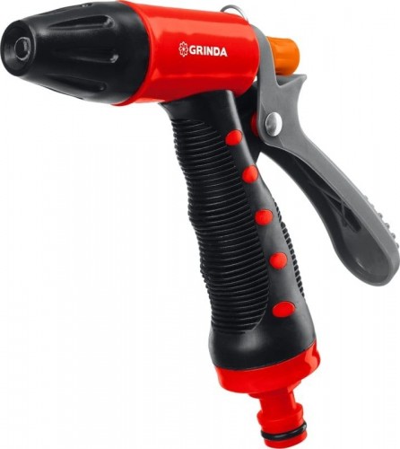 Пистолет для полива GRINDA T-R плавная регулировка, курок сзади, пластиковый с tp 8-427186