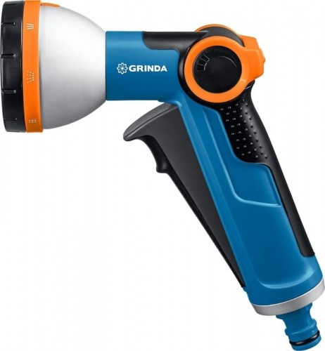 Пистолет для полива GRINDA X-8 proline 8 режимов, курок спереди, двухкомпонентный 8-427145_z02 - изображение 2