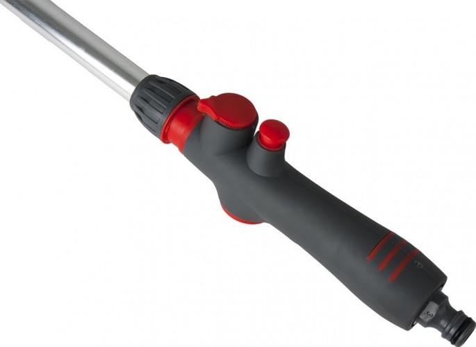 Пистолет для полива QUATTRO ELEMENTI 241-338 на телескопической штанге 90-120 см, 9-ти режимный - изображение 3