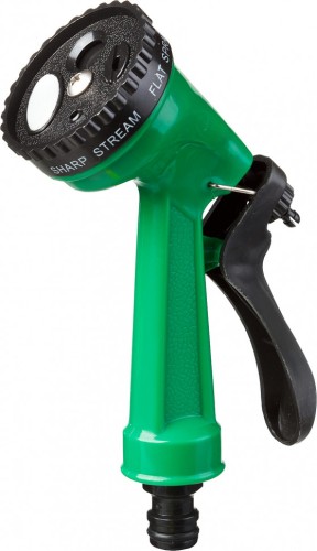 Пистолет для полива РОСТОК ПР-5 5 режимов, курок сзади, пластиковый 427367