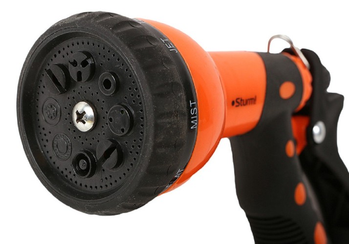 Пистолет для полива Sturm 3015-17-08P 8 режимов, пластик. корпус - изображение 2