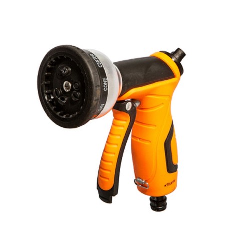 Пистолет для полива Sturm 3015-17-09ZF 9 режимов, форсун цинк, корп с резин покрыт