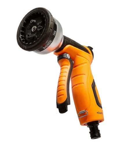 Пистолет для полива Sturm 3015-17-09ZF 9 режимов, форсун цинк, корп с резин покрыт - изображение 2