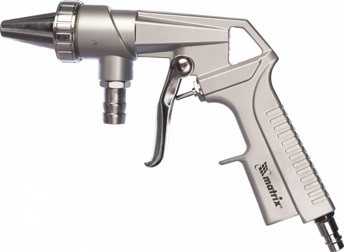 Пистолет MATRIX пескоструйный со шлангом 57328 57328