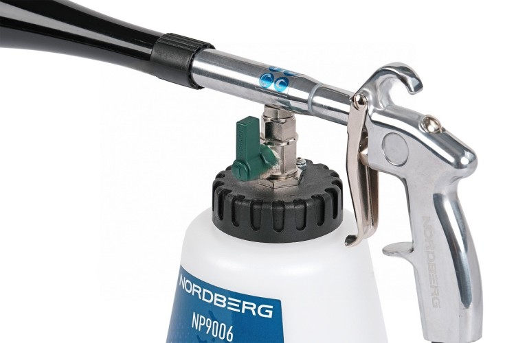 Пистолет моющий NORDBERG NP9006 с металлической вращающейся насадкой для химчистки NP9006 - изображение 2