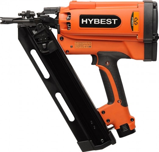 Пистолет монтажный HYBEST GFN3490B газовый по дереву HBGFN3490B