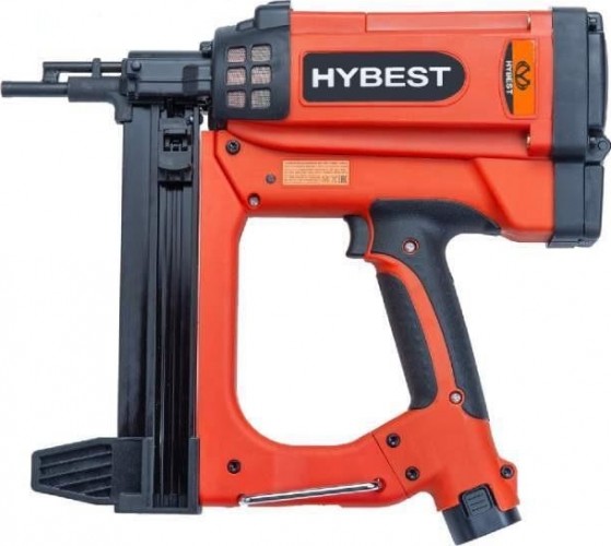 Пистолет монтажный HYBEST GSR40A2022 газовый (2 акб и зу) по бетону HBGSR40A2022