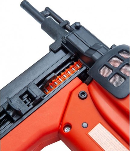 Пистолет монтажный HYBEST GSR40A  газовый (1 акб и зу) по бетону HBGSR40A2022SV - изображение 2