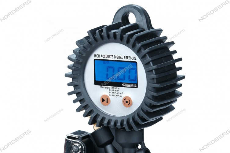Пистолет NORDBERG Ti63 для подкачки колес с цифровым манометром ЦБ-0007783 - изображение 2