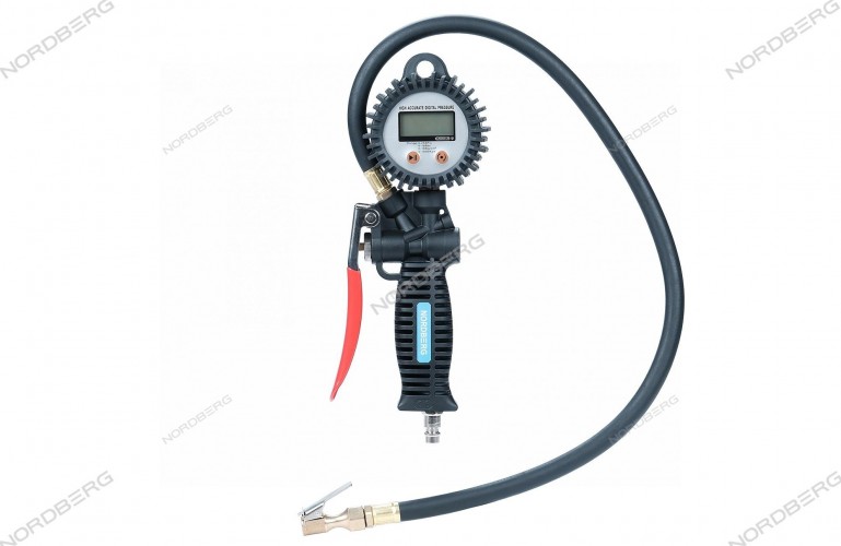 Пистолет NORDBERG Ti63 для подкачки колес с цифровым манометром ЦБ-0007783
