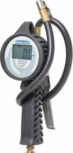 Пистолет NORDBERG Ti8D для подкачки колес, манометр цифровой