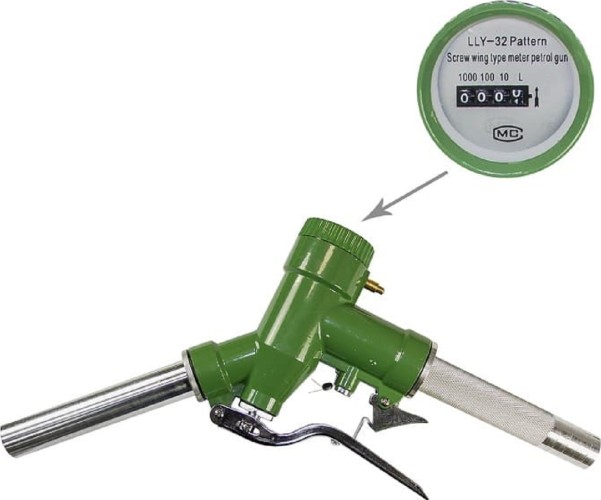 Пистолет PETROLL LLY-32 заправочный со счетчиком 1213