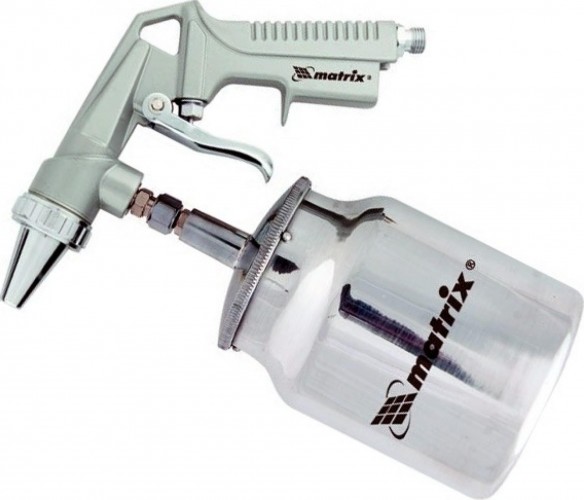 Пистолет пневматический MATRIX с нижним бачком 57326 57326 - изображение 5