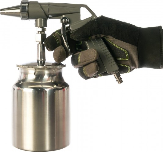 Пистолет пневматический MATRIX с нижним бачком 57326 57326 - изображение 3