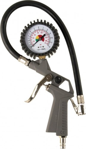 Пистолет пневматический QUATTRO ELEMENTI для накачки колес разъем euro 770-919