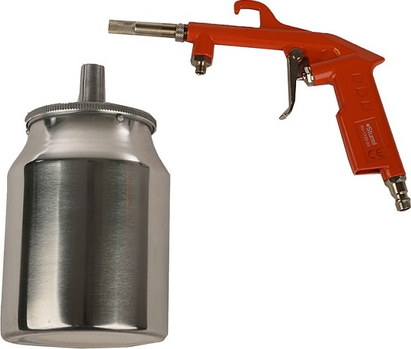 Пистолет пневматический Sturm AU-1720-03 пескоструйный, 3-4 бар - изображение 2