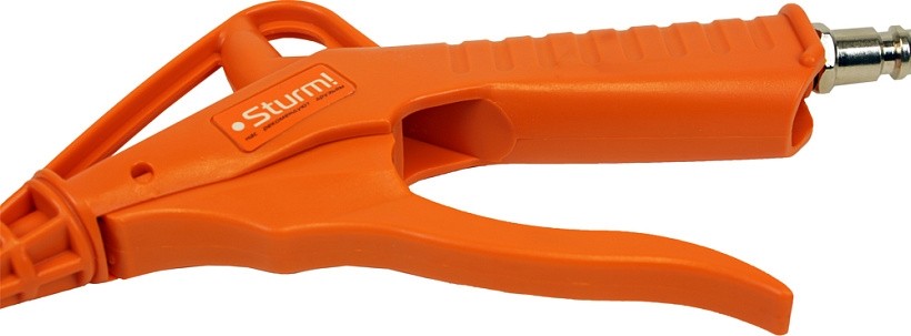 Пистолет пневматический Sturm AU-1720-08 продувочный, изогнутое сопло, 2-6 бар - изображение 5