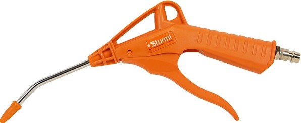 Пистолет пневматический Sturm AU-1720-07 продувочный, изогнутнутое сопло, 2-6 бар