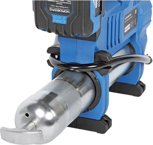 Пистолет смазочный NORDBERG NE774K аккумуляторный, для густой смазки - изображение 5