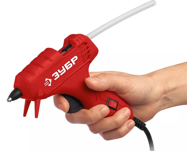 Пистолет термоклеевой сетевой ЗУБР 06851-7 мастер - изображение 2