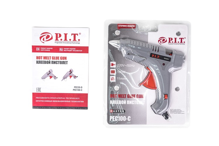 Пистолет термоклеевой сетевой P.I.T. PEC100-C - изображение 2