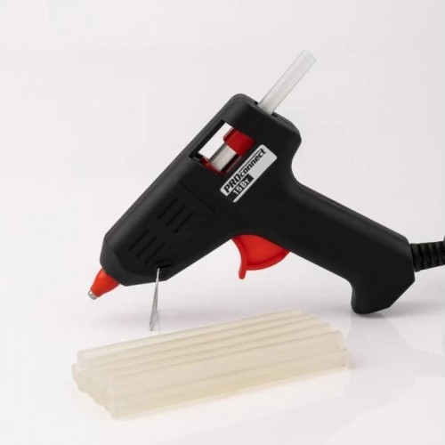 Пистолет термоклеевой сетевой REXANT ПК01 набор для творчества 15вт, стержни 7мм) 12-1701 - изображение 2