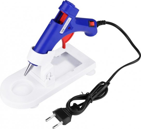 Пистолет термоклеевой сетевой DEKO DKGG30 SET4 с подставкой + набор клеевых стержней (20 шт, 7 мм 063-4980 - изображение 4