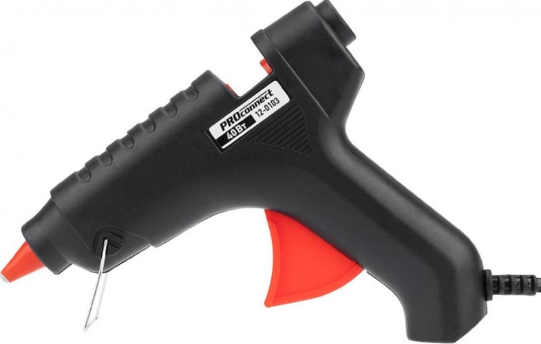 Пистолет термоклеевой сетевой Proconnect 40Вт, Ø11мм, блистер 12-0103 - изображение 2