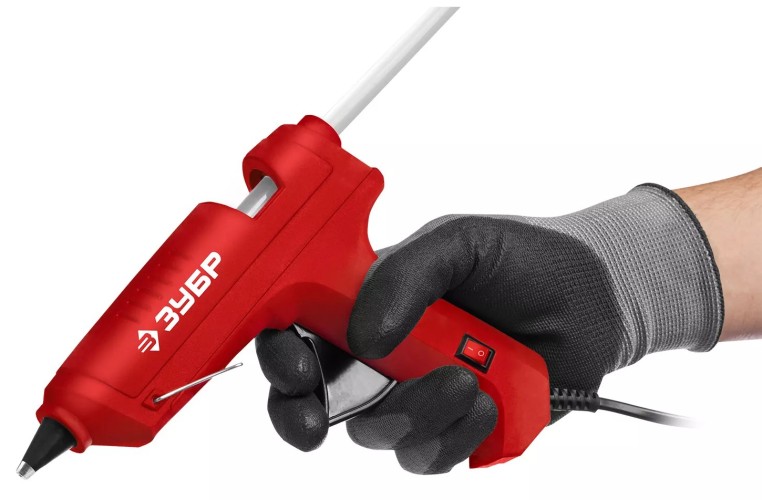 Пистолет термоклеевой сетевой ЗУБР 06851-11 Мастер 11 - изображение 2