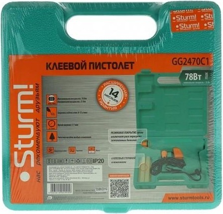 Пистолет термоклеевой сетевой Sturm GG2470C1 - изображение 3