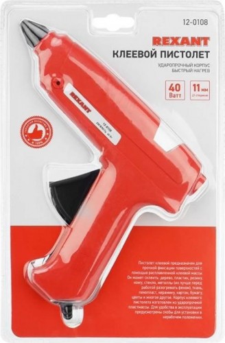 Пистолет термоклеевой сетевой REXANT 12-0108 без кнопки - изображение 4