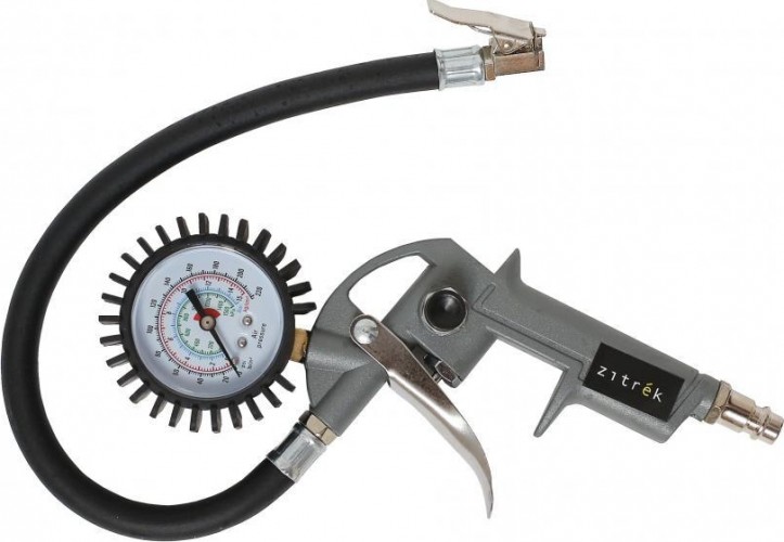 Пистолет ZITREK для накачки шин TG-62  с манометром 012-2118