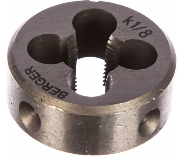 Плашка BERGER BG1184 дюймовая 1/8-27NPT, внешний d 25 мм