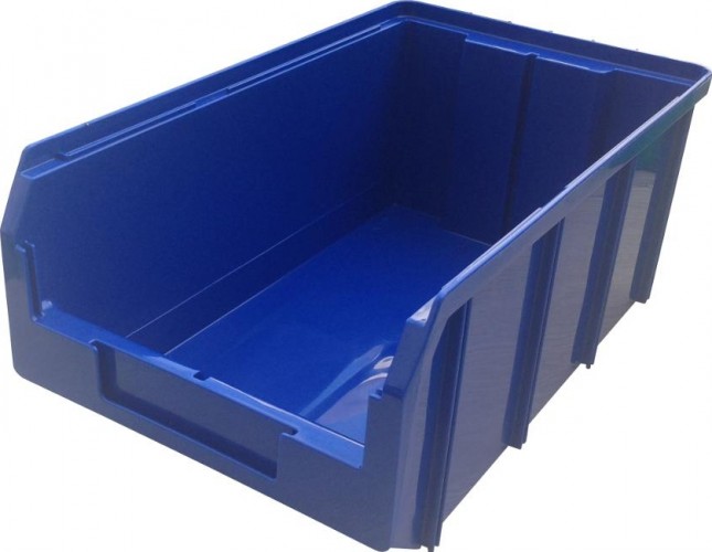 Пластиковый ящик СТЕЛЛА-ТЕХНИК V-3 341 х 207 х 143 мм синий
