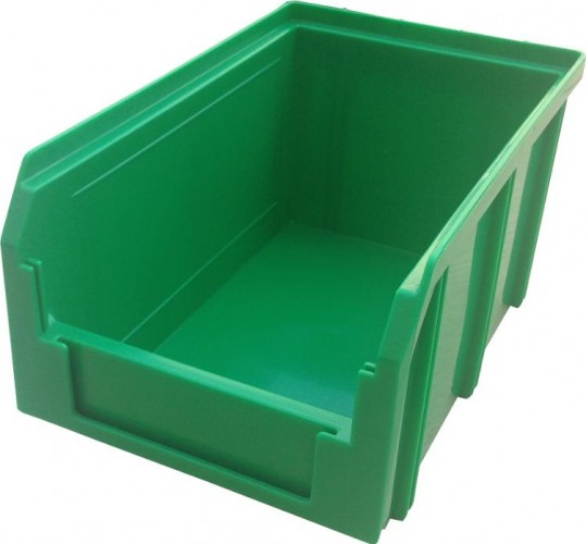 Пластиковый ящик СТЕЛЛА-ТЕХНИК V-2 234 х 149 х 121 мм зелёный