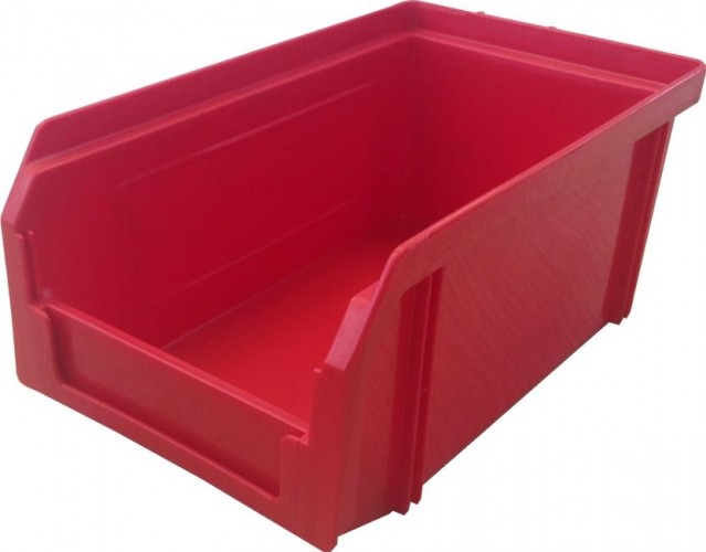 Пластиковый ящик СТЕЛЛА-ТЕХНИК V-1 171 х 102 х 75 мм красный