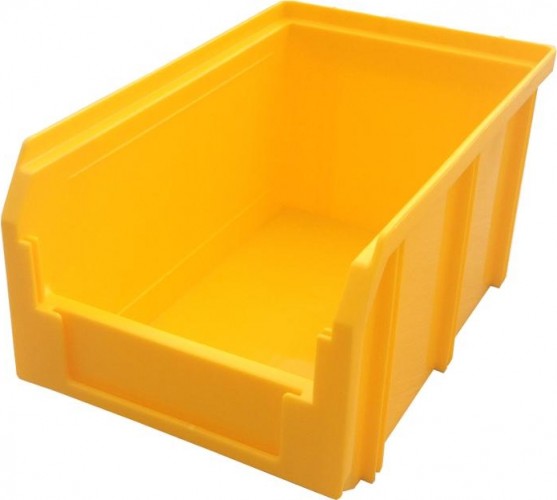 Пластиковый ящик СТЕЛЛА-ТЕХНИК V-2 234 х 149 х 121 мм жёлтый