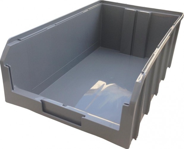Пластиковый ящик СТЕЛЛА-ТЕХНИК V-4 502 х 305 х 186 мм серый