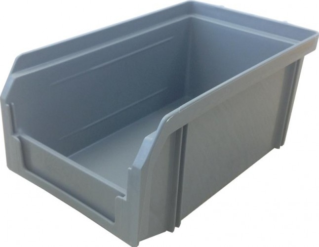 Пластиковый ящик СТЕЛЛА-ТЕХНИК V-1 171 х 102 х 75 мм серый