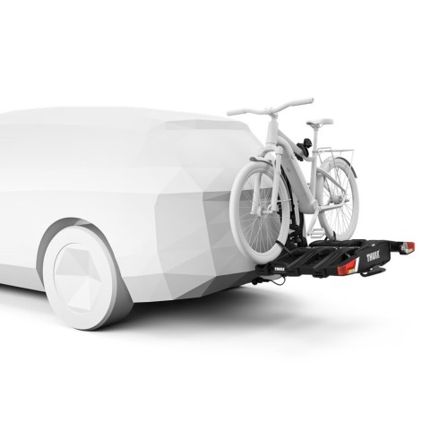 Платформа на фаркоп THULE 934 107 easy fold xt для 3-х велосипедов черный 934107 - изображение 4